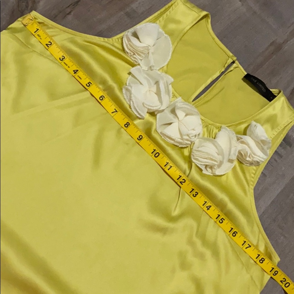 The Limited | Yellow Sleepless Top | Sz M - Picture 3 of 6
